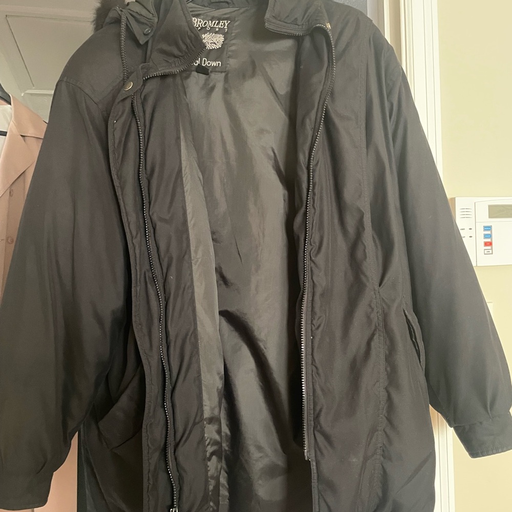 Bromley Sport Black Women's Real Down Coat